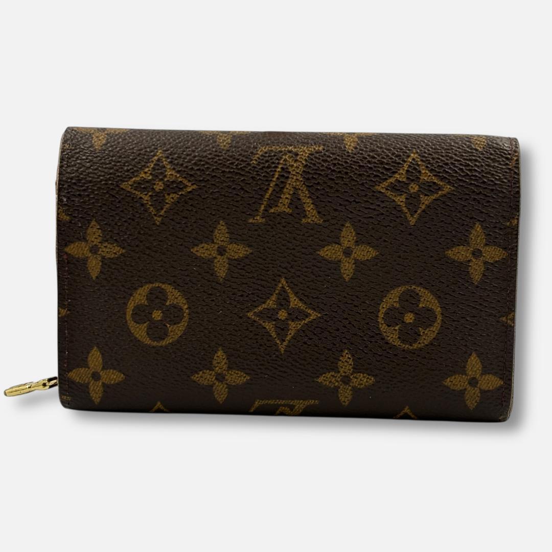 LOUIS VUITTON トレゾール L字ファスナー 財布 モノグラム【美品】
