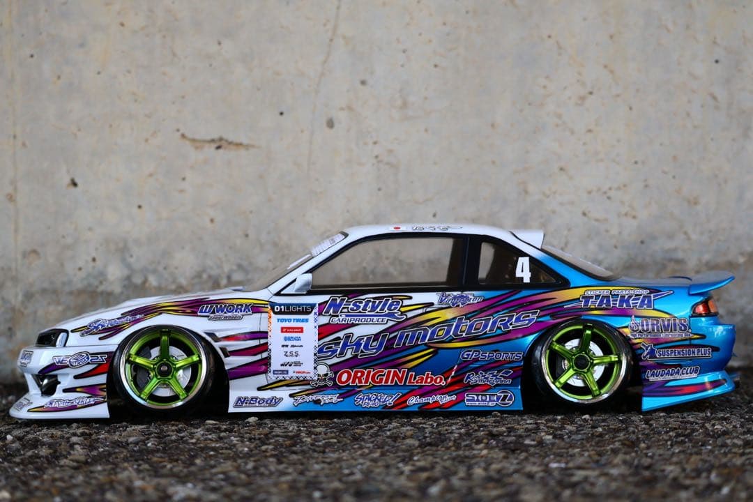 アディクション　S14 シルビア　横田卓三号　ボディ　未使用