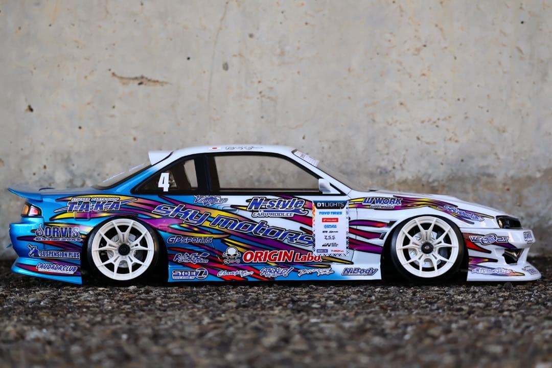 アディクション　S14 シルビア　横田卓三号　ボディ　未使用