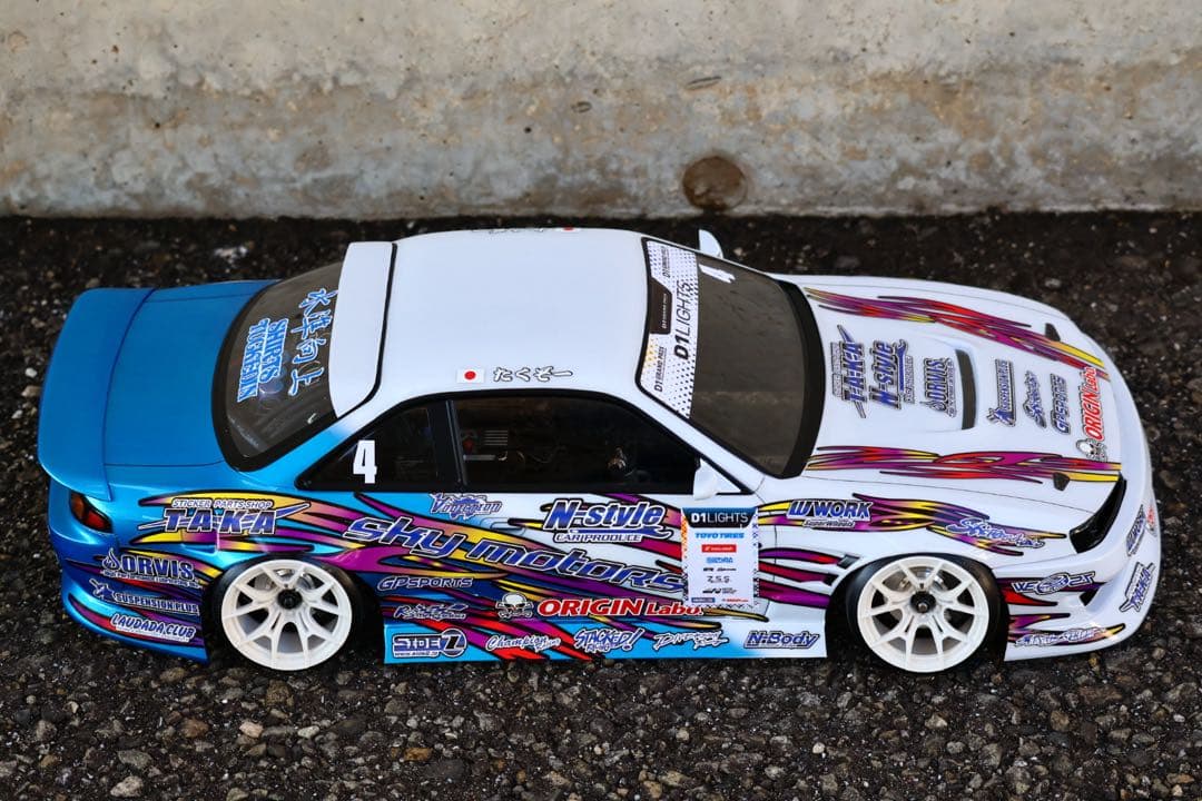 アディクション　S14 シルビア　横田卓三号　ボディ　未使用