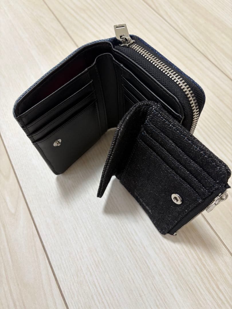 DIESEL デニム 二つ折り財布