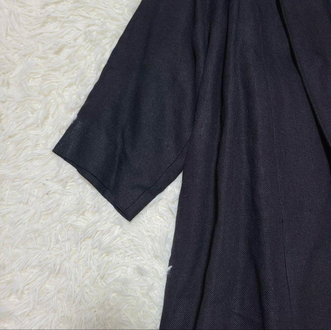 【yuk-様】美品！アパルトモン Lisiere リネン 麻 ロング コート