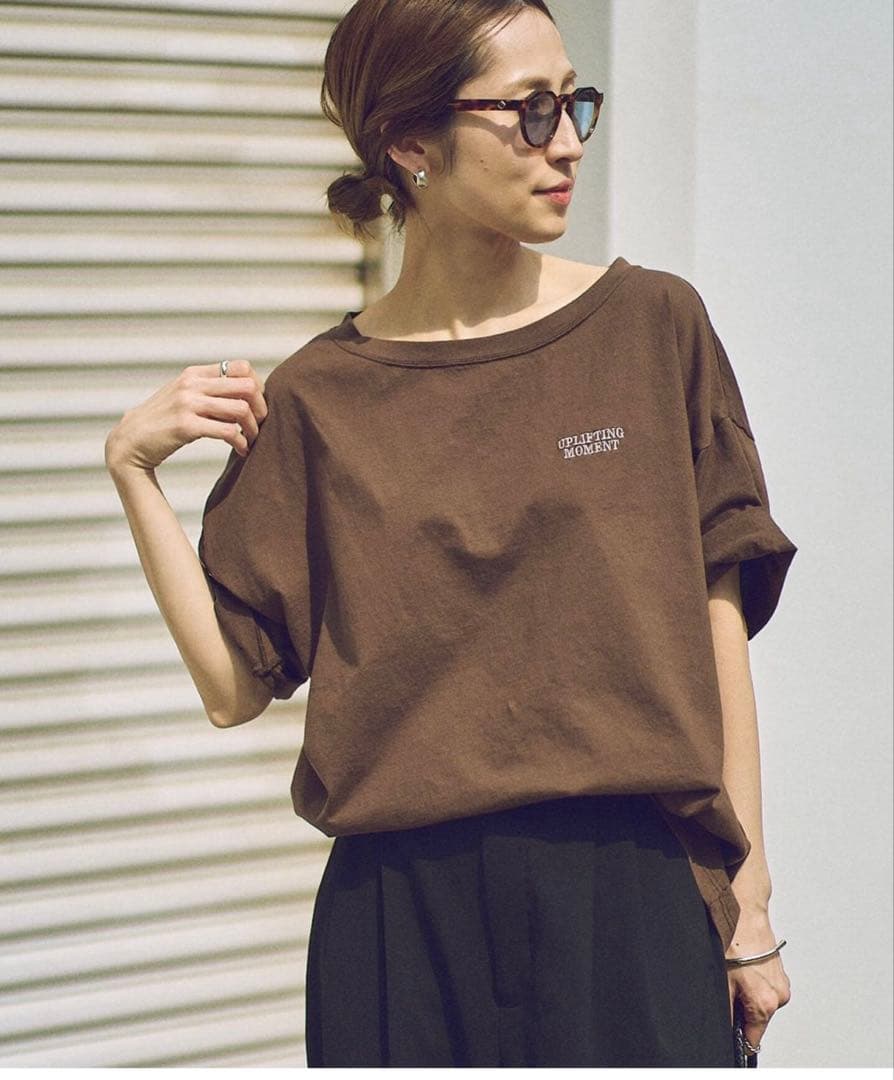 【新品】　haru×FRAMeWORK コラボロゴTEE