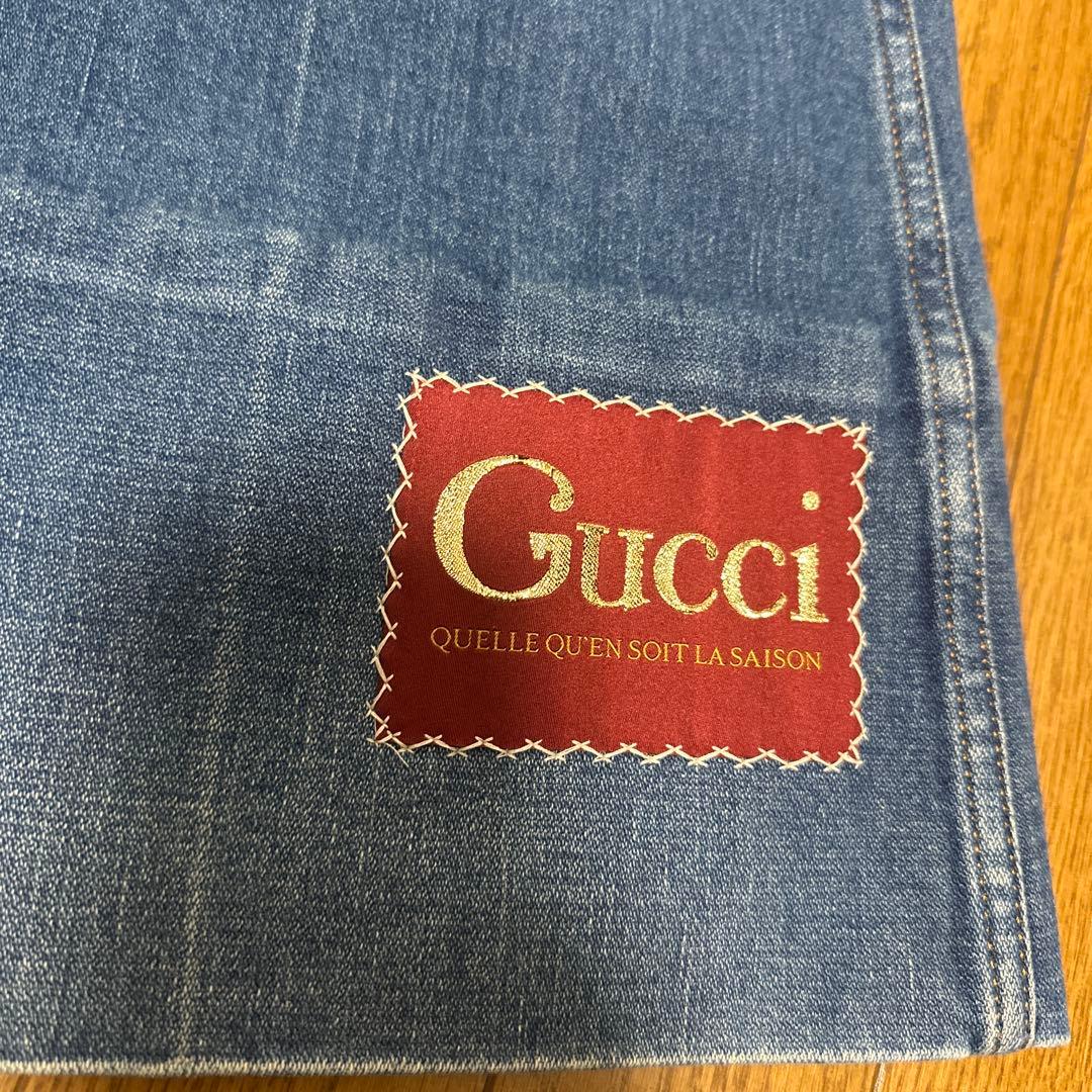 Gucci ブーツカットデニム