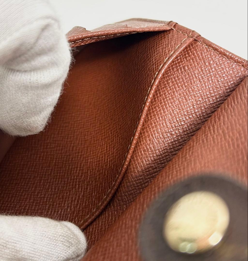 ✅【美品】メンテ済み　ルイヴィトン　モノグラム　ヴィエノワ　二つ折り財布　がま口