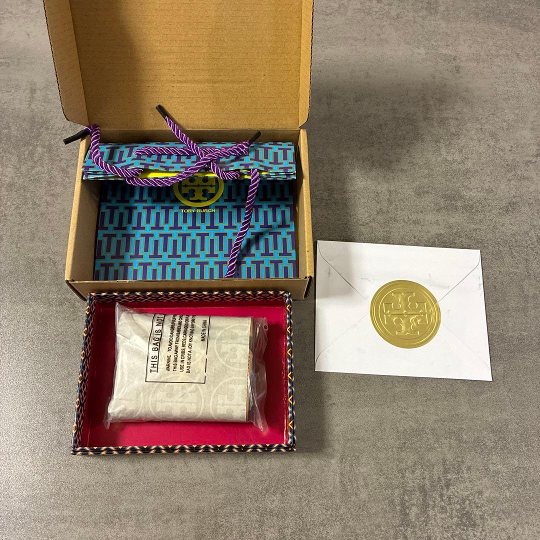 限定1点‼️ トリーバーチ　三つ折り財布　新品　茶色　キャメル