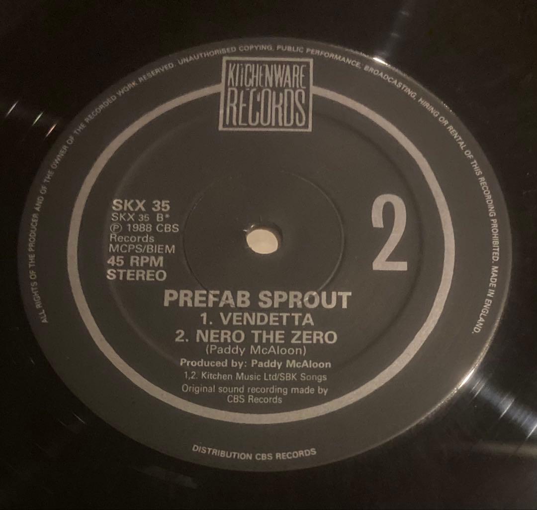 ◾️最高音質12インチEP２枚まとめて◾️ PREFAB SPROUT / プリファ