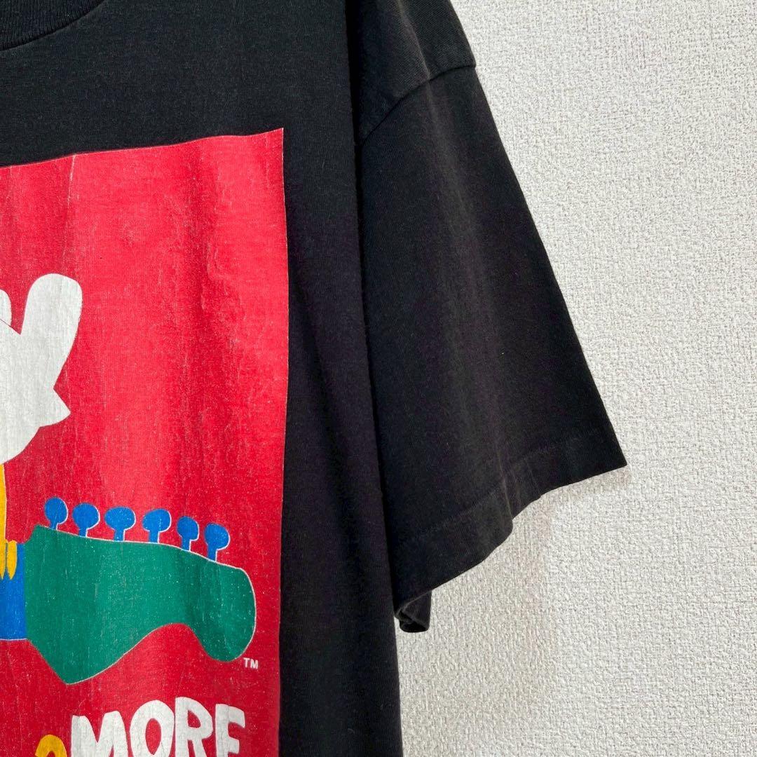 【スペシャル】90's WOODSTOCK Tシャツ ブラック XL 木村拓哉着