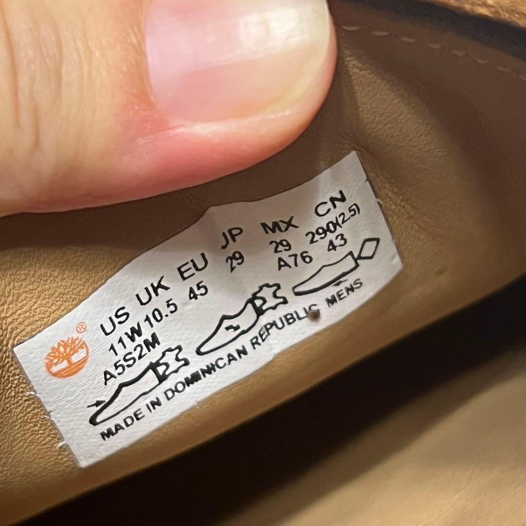 Timberland ティンバーランド モカシンデッキシューズ レザー29cm
