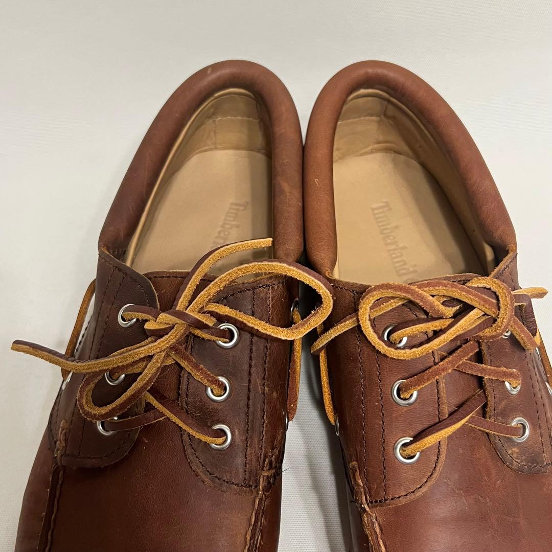Timberland ティンバーランド モカシンデッキシューズ レザー29cm