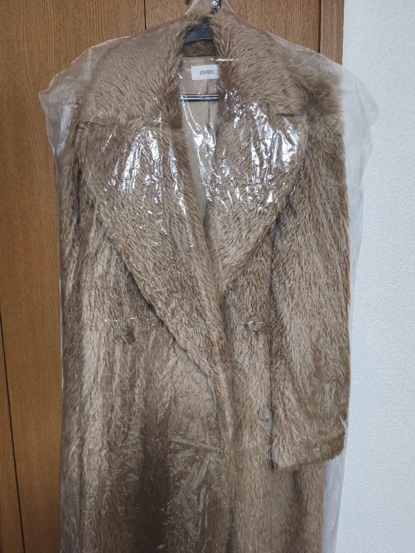 り*ご様 snidel ボアロングコート 極美品 01(M)サイズ
