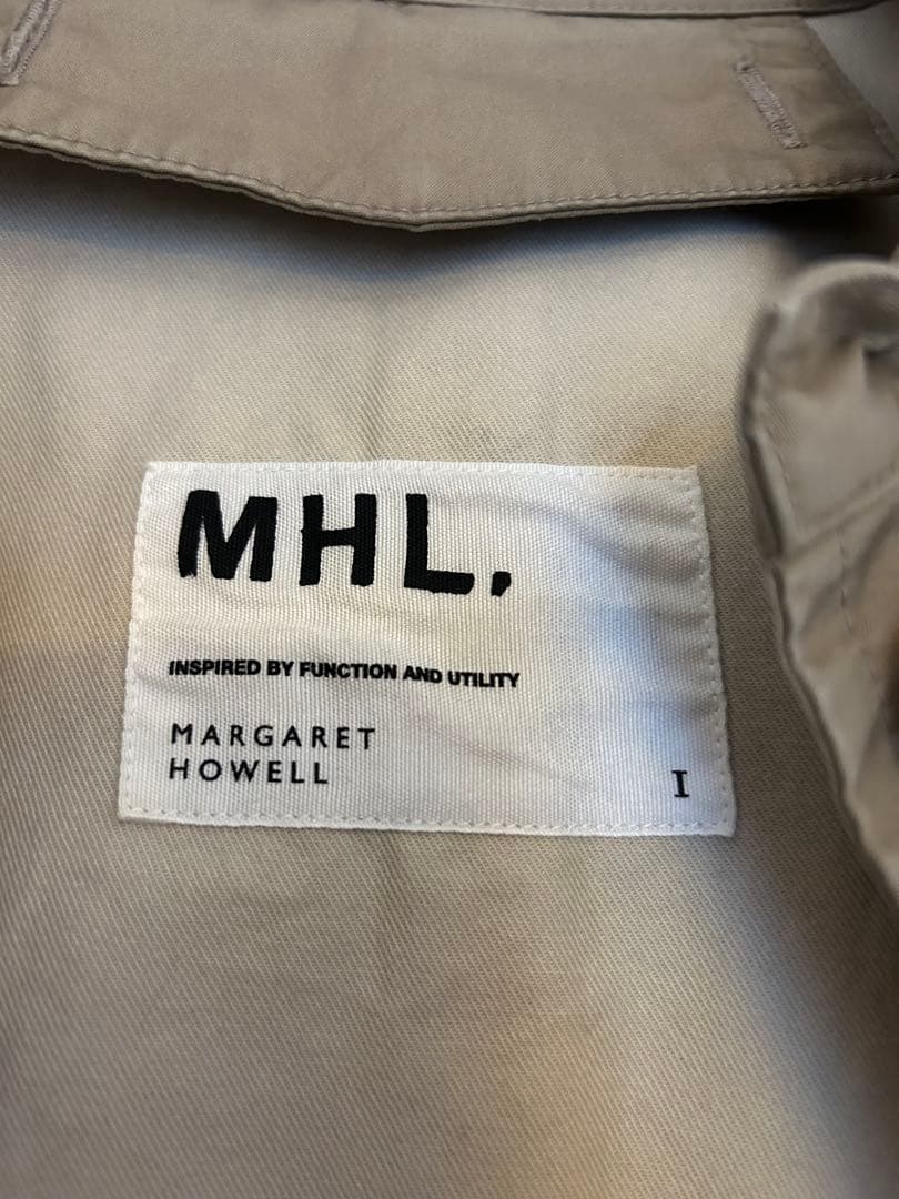 MHL. ベージュ トレンチコート サイズI