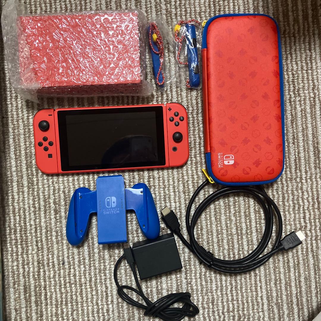 N.SWITCH/マリオレッド×ブルー セット