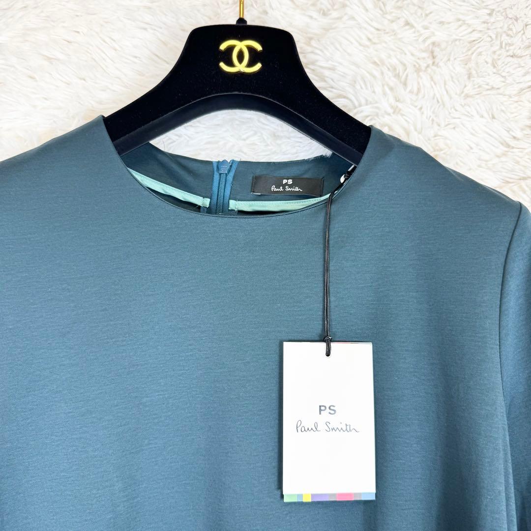 【ももたんさん専用】PS Paul Smith ワンピース マルチカラー 緑 M