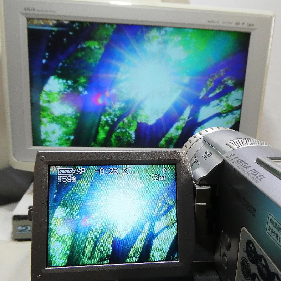パナソニック NV-GS100【動作良好】 MiniDVビデオ　ダビングに最適
