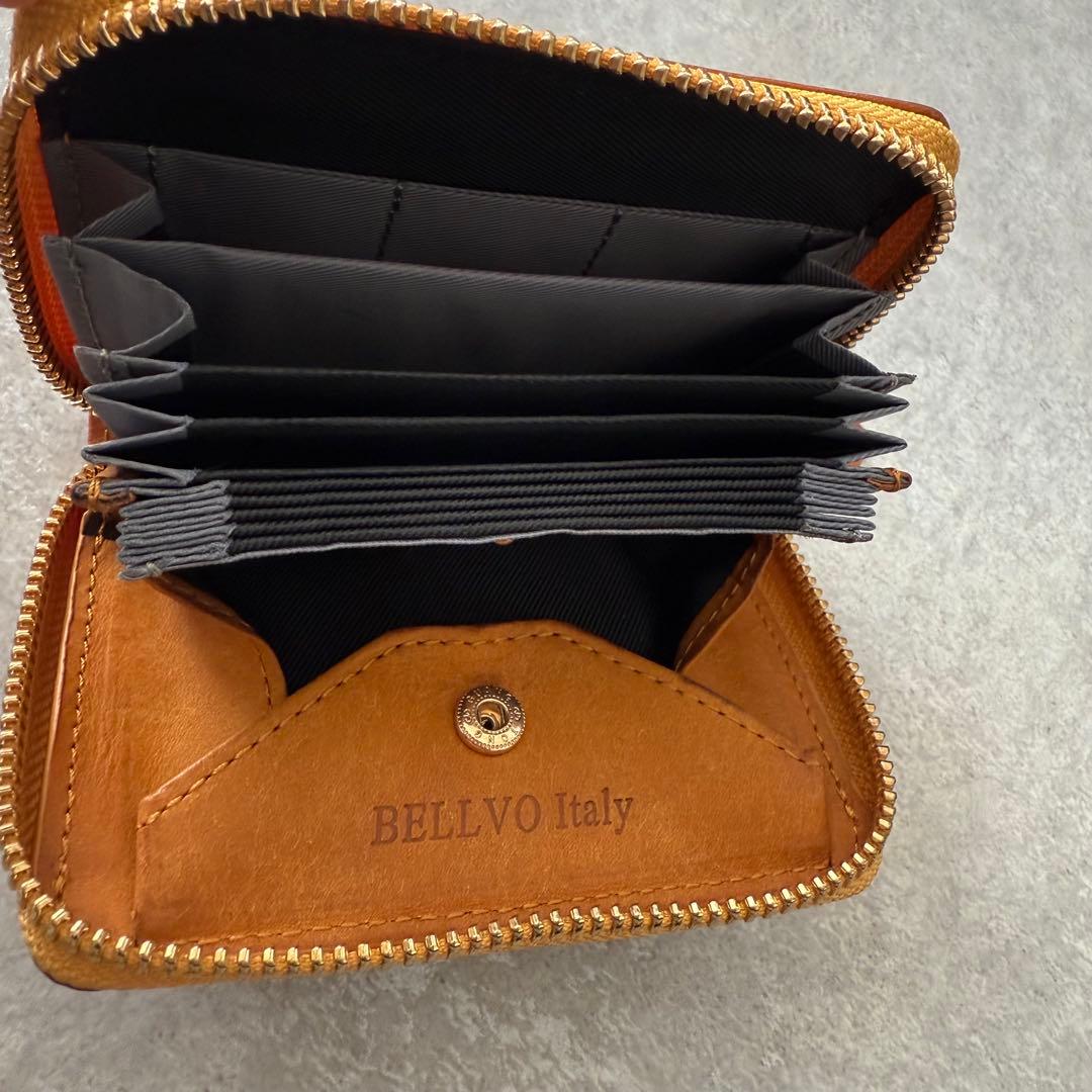【定価1.5万】BELLVO ラウンドZIPミニ財布 SATTOPro 極小財布