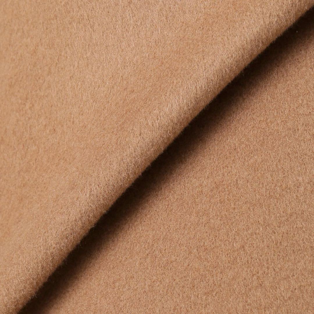 CINOH ノーカラーコート　キャメル　　　　　　✳️３月末迄❗️