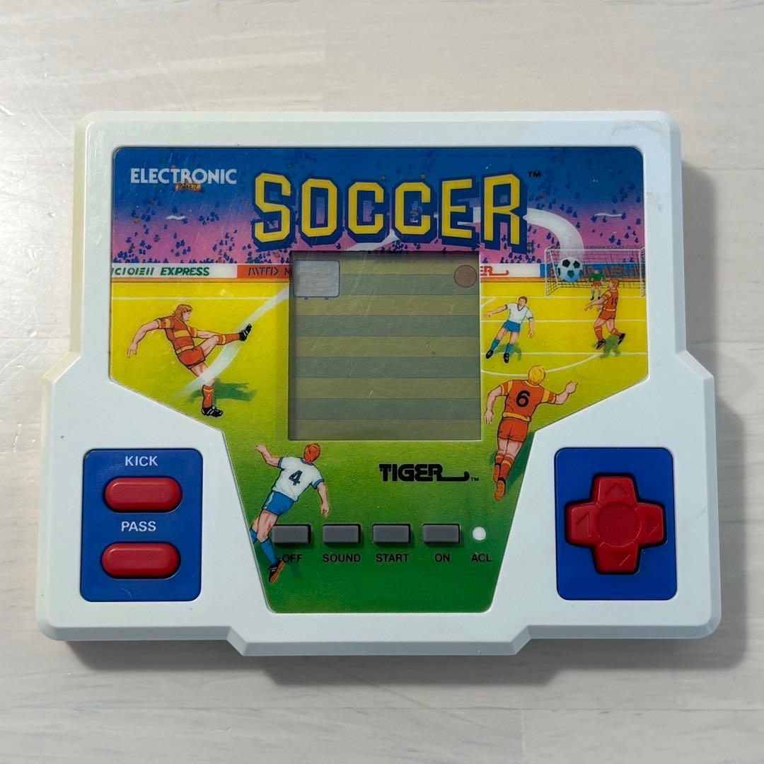 SEGA ゲームビジョン サッカー LCDゲーム 動作品