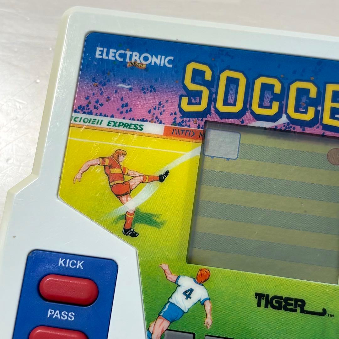 SEGA ゲームビジョン サッカー LCDゲーム 動作品