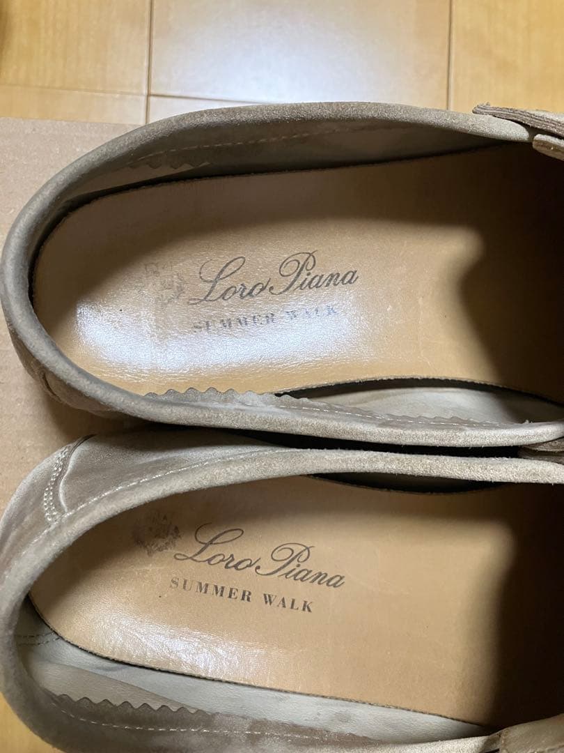 Loro Piana ロロ・ピアーナ サマー・チャーム・ウォーク・モカシン