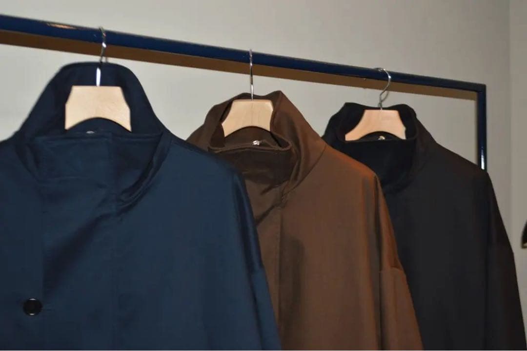 【美品】mfpen／JOHNSTON COAT（BLACK）