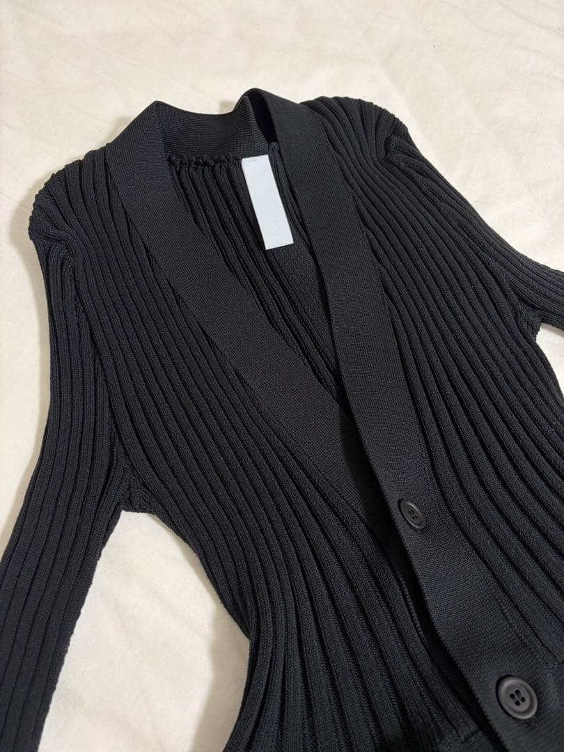 CFCL POTTERY CARDIGAN カーディガン黒　サイズ1