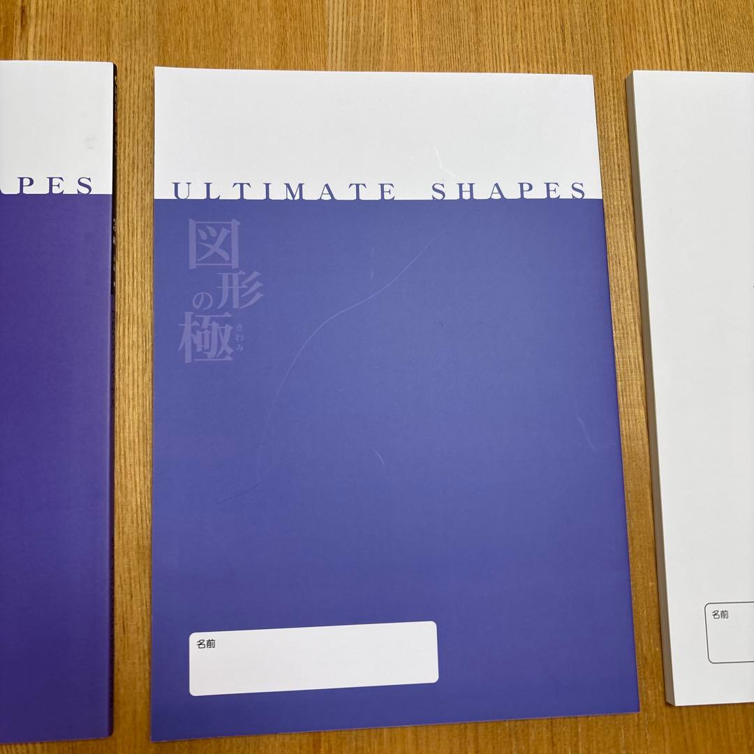 AAA 図形の極 Professional 前編後編セット 問題集＆解答集 新品