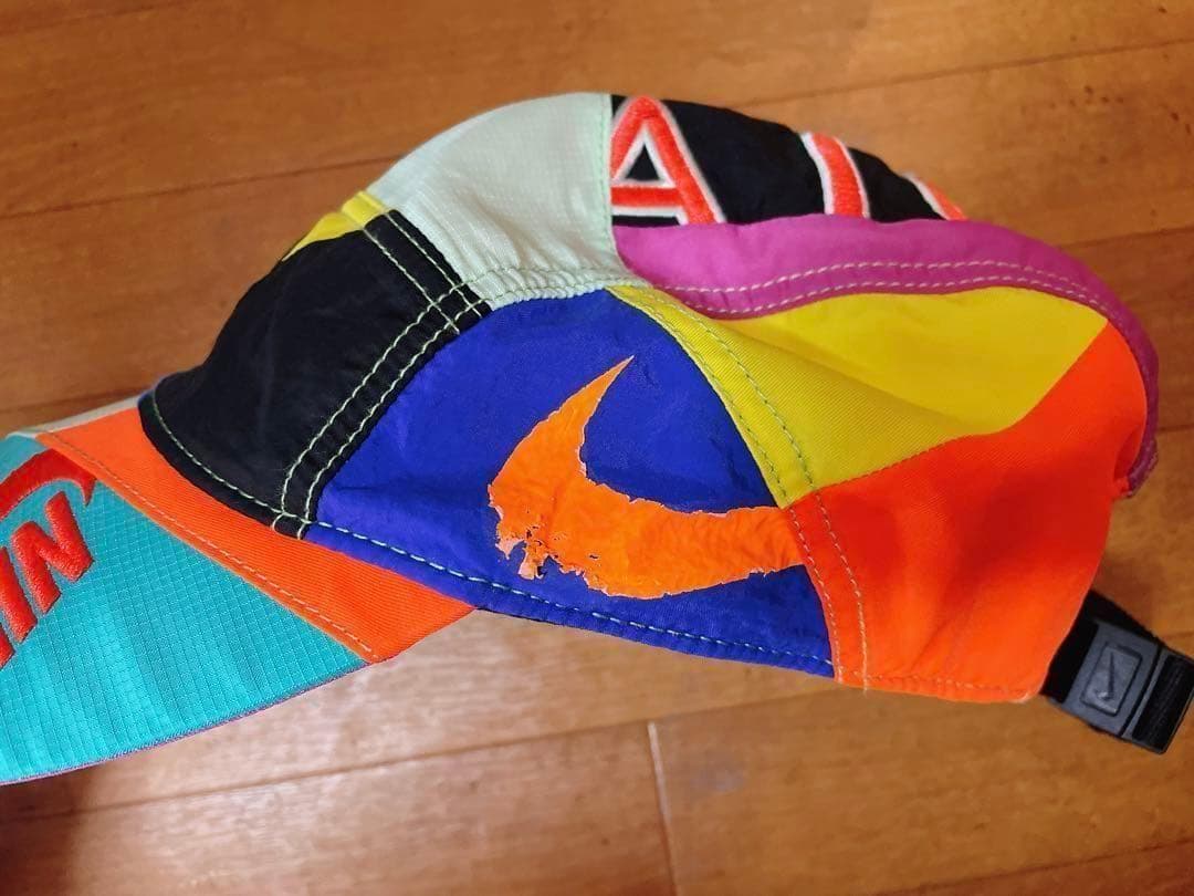 NIKE atmos AIR MAX キャップ 帽子 ロゴ 完売 マルチカラー