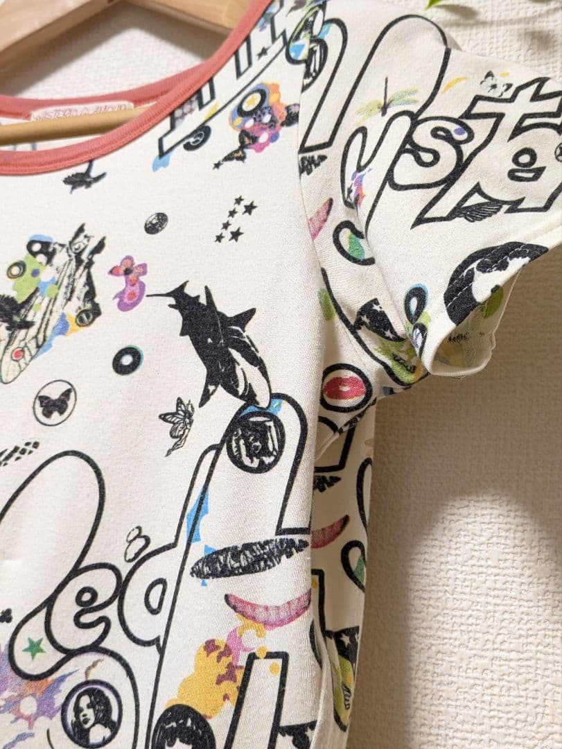 HYSTERIC GLAMOUR×Led Zeppelin 半袖Tシャツ
