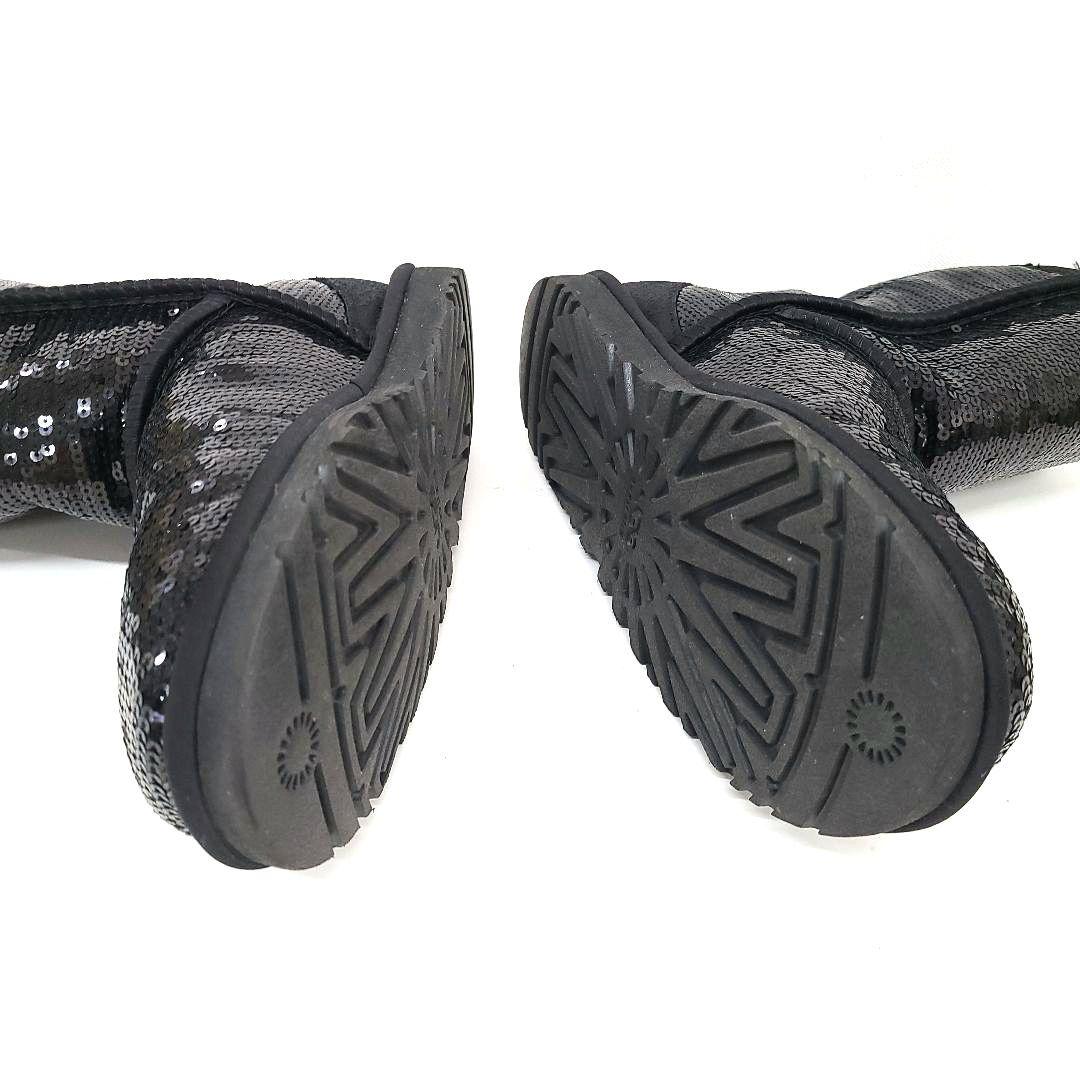 【レア！】UGG クラシックショートシークインブーツ 23.0総スパンコール