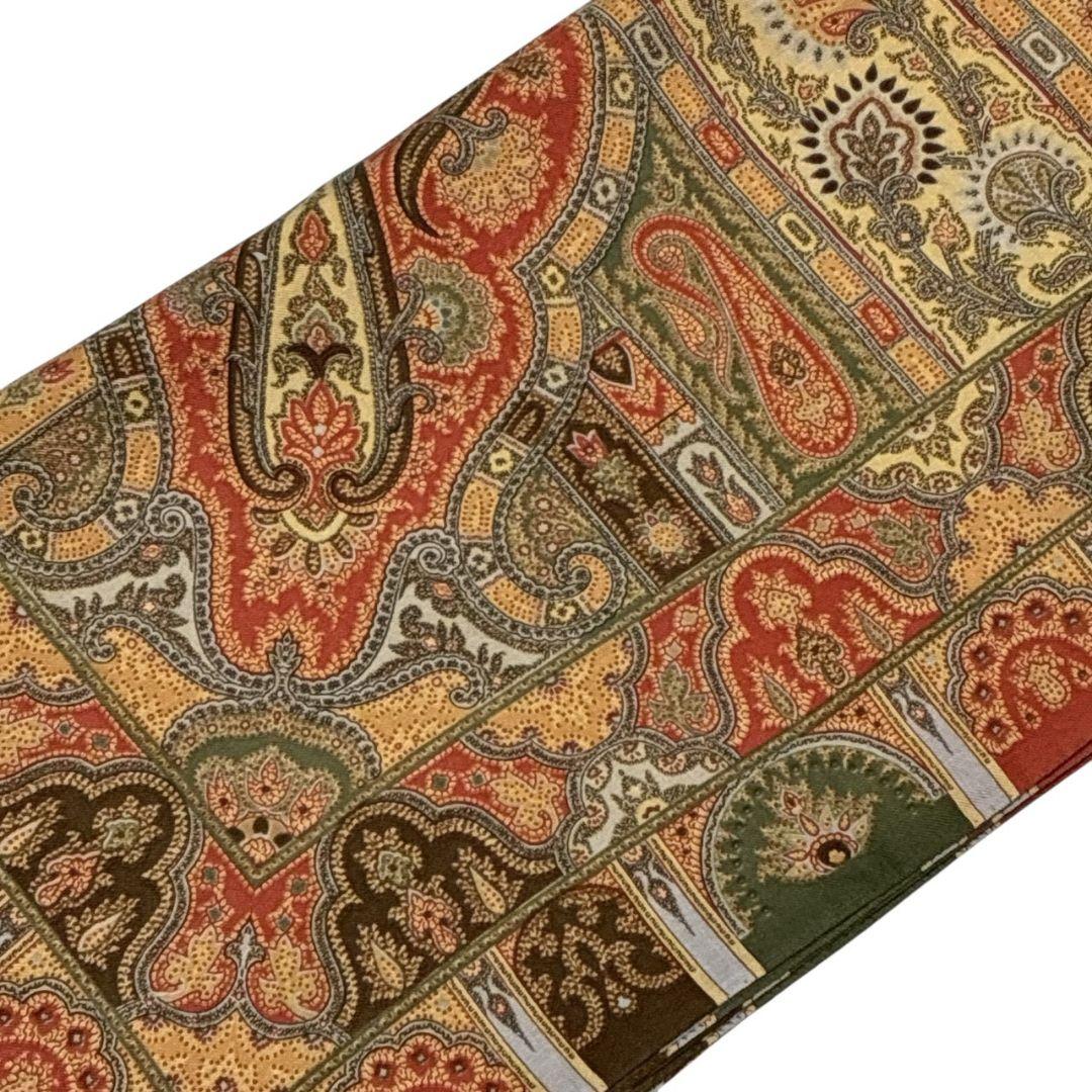 【極美品】ETRO エトロ シルク ペイズリー イタリア 大判ストール スカーフ