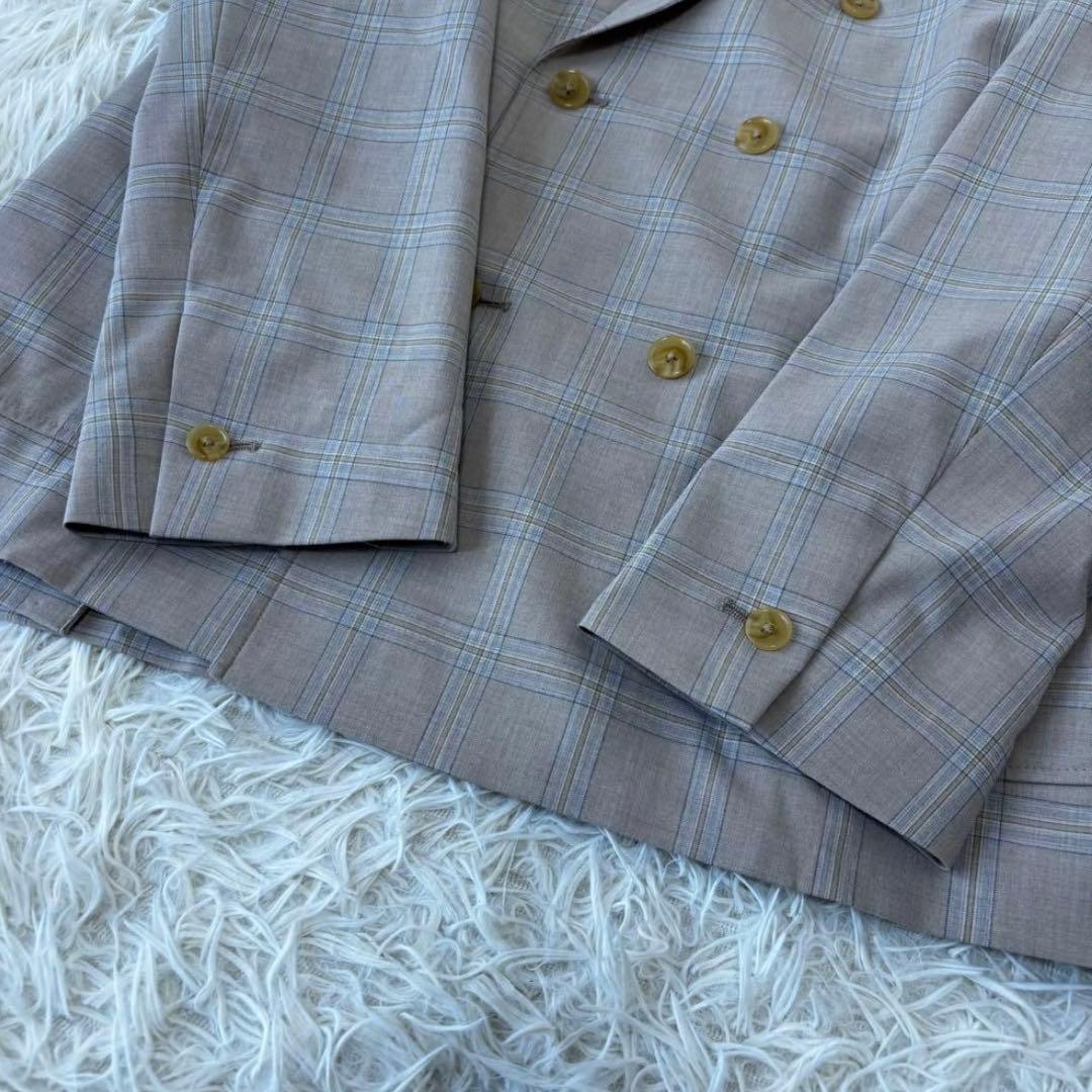 MACKINTOSHPHILOSOPHY✨ ブリティッシュチェックブレザー　M