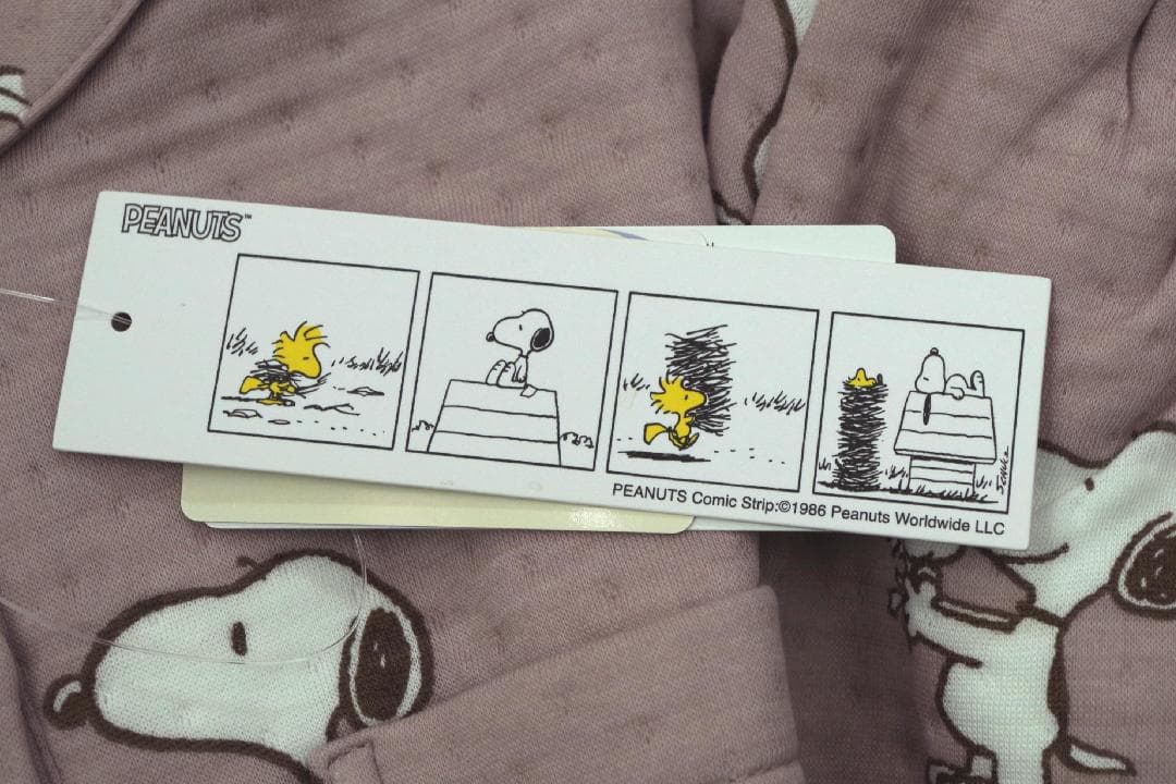 【PEANUTS】アムール荒川 スヌーピーあったかい中綿入りパジャマ（M）