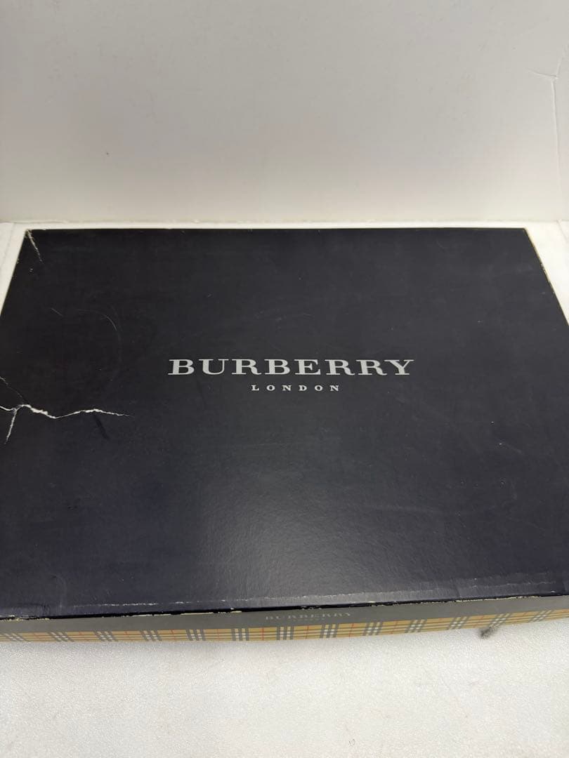 未使用　BURBERRY(バーバリー) チェック柄ウールストール ひざ掛け