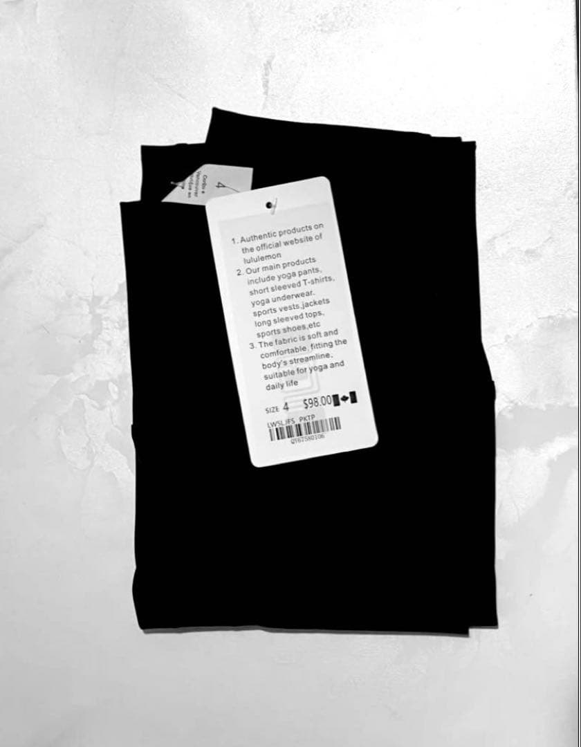 すぱーだ　lululemon Align25 レギンス　黒S(4)