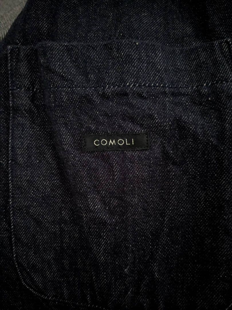 COMOLI 25SS ネイビー デニムジャケット サイズ2