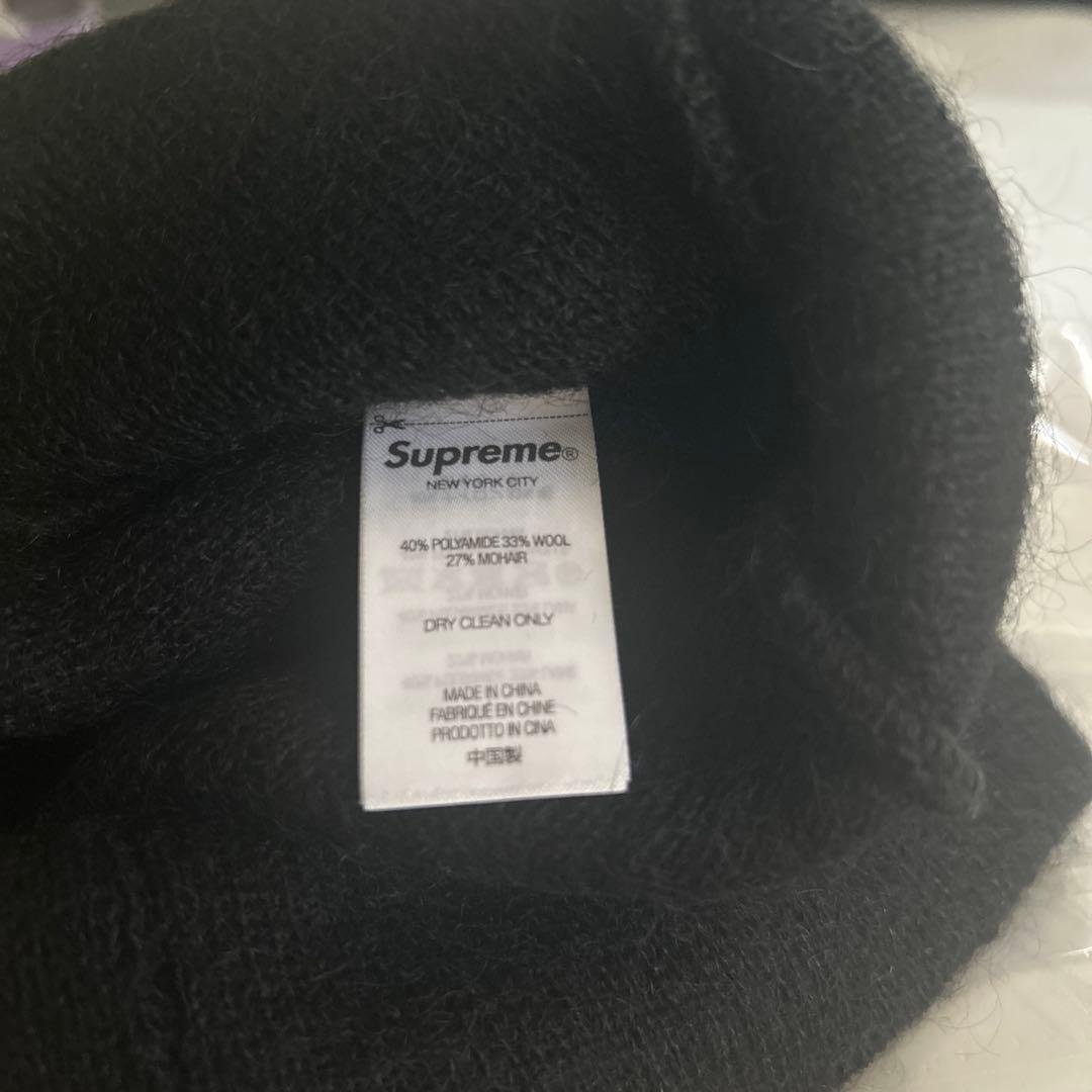 Supreme ニット帽　ビーニー　ブラック 【正規品】
