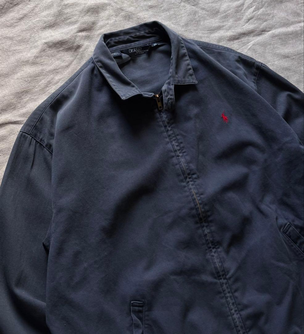 鬼フェード 80s polo ralph laurenスウィングトップ USA製