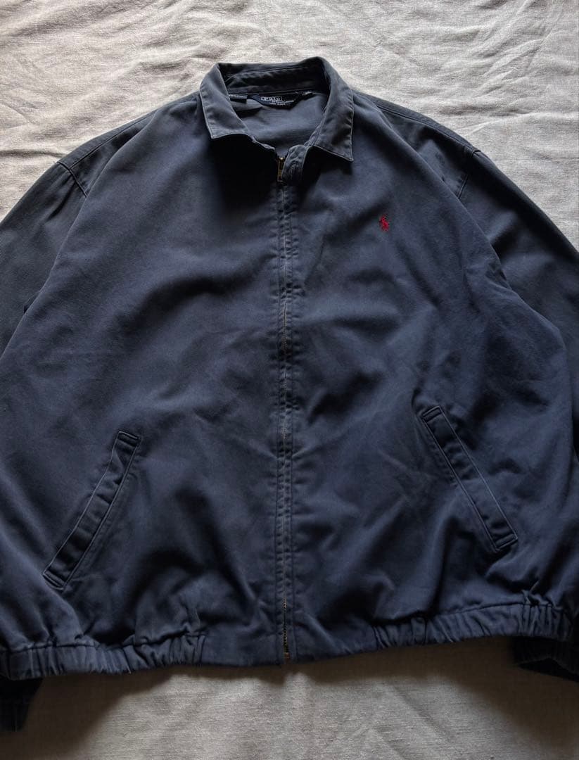 鬼フェード 80s polo ralph laurenスウィングトップ USA製