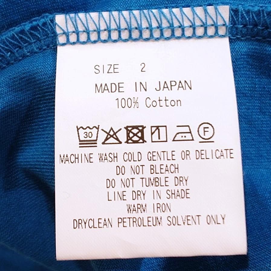 美品MARKAWAREオーガニックペルーピマ60/2天竺 コンフォートフィット