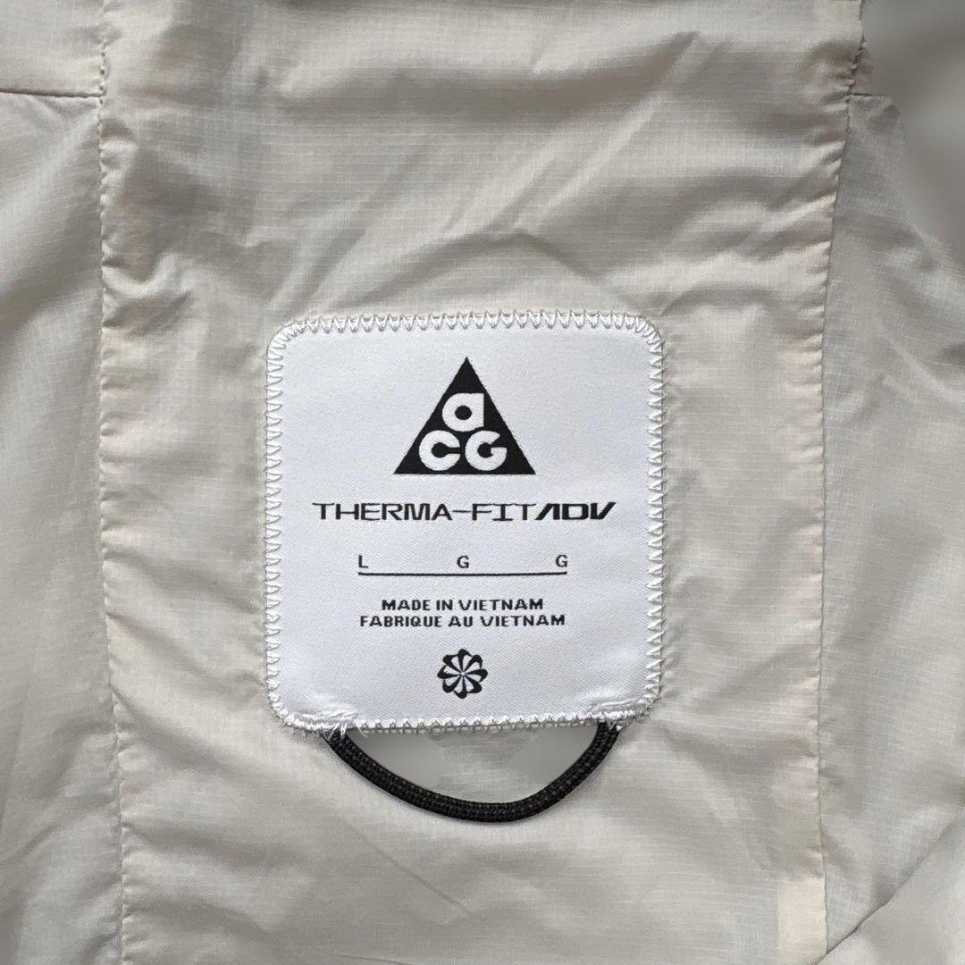 NIKE ナイキ ACG プリマロフト ジャケット　ドローコード　短丈　古着