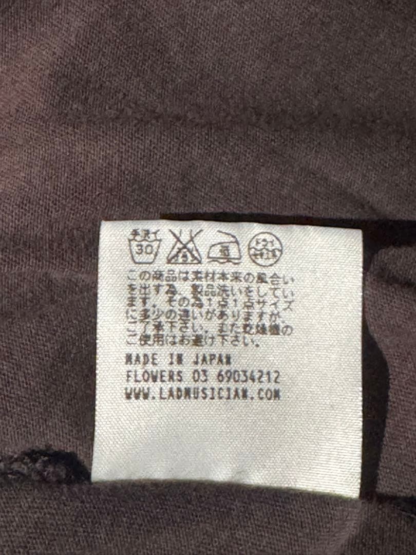 LAD MUSICIAN ラッドミュージシャン14AW ルー・リード Tシャツ