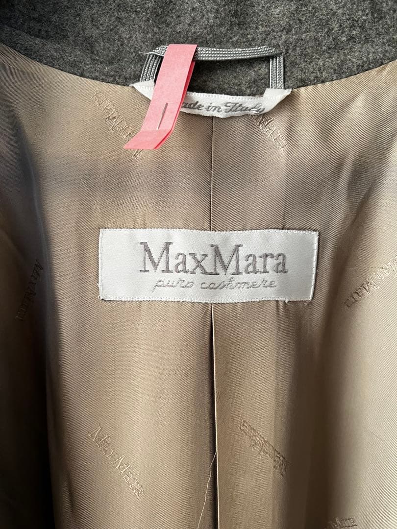 MAXMARA マックスマーラ カシミヤ 100% ロングコート　グレー