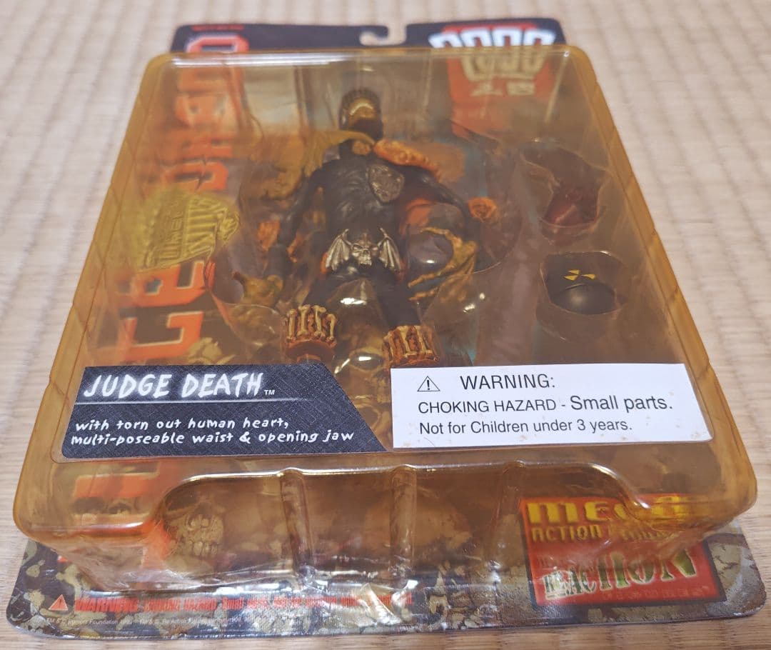 【未開封】2000AD コレクター シリーズ　JUDGE DEATH アクション
