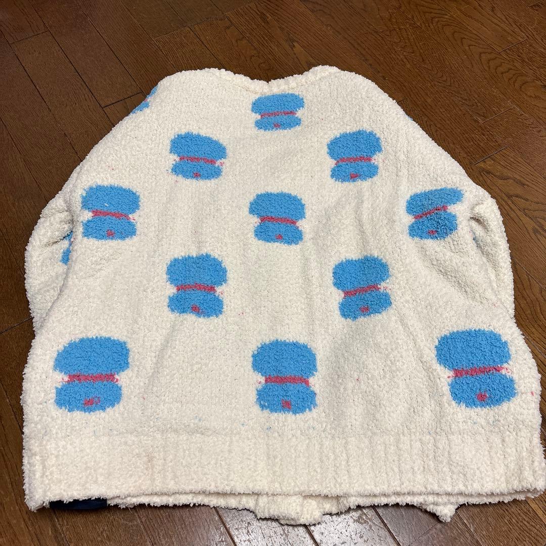 ドラえもん柄フリースカーディガン