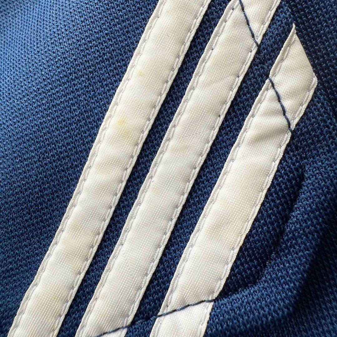 美品 70s adidas デサント製 メタルボタン ニットジャケット