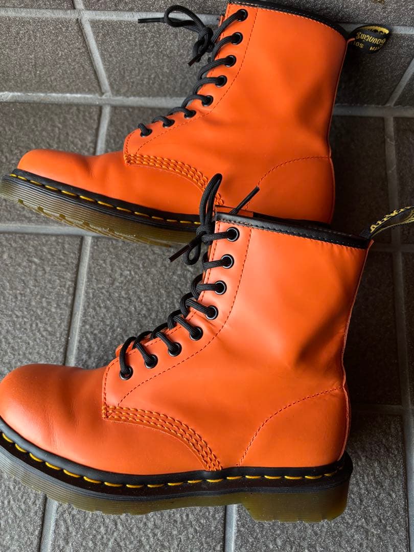 Dr.Martens ドクターマーチン　8ホール　オレンジ