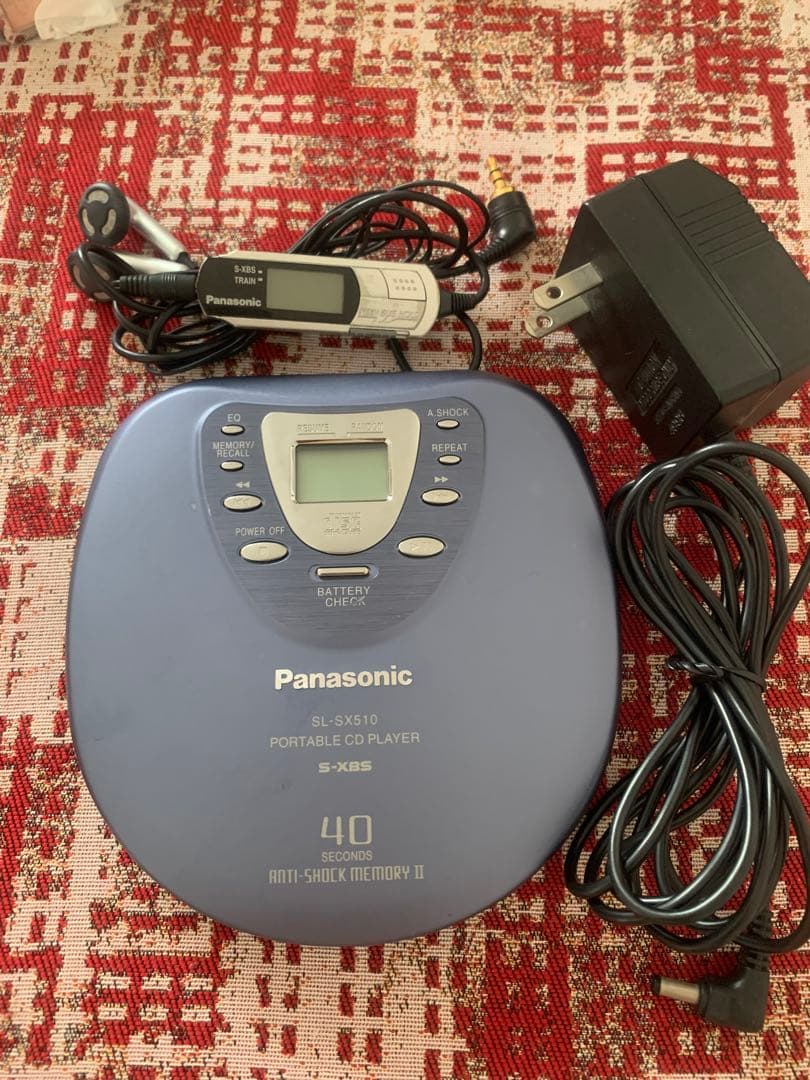 Panasonic SL-SX510 ポータブルCDプレーヤー