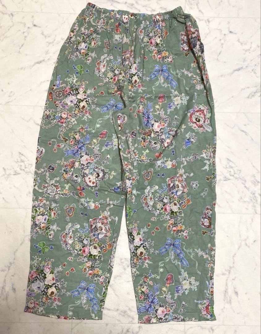 Tunic LABORATORY coco 鴨居羊子 ルームウェア 花柄 セット
