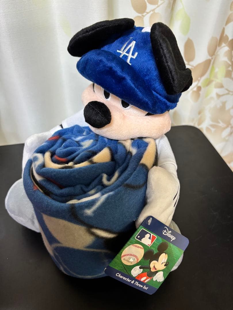 ミッキー &ミニーとブランケットのセット✳︎ドジャース/エンゼルス/大谷翔平